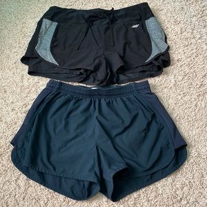 Lot of 2 Women’s Running Shorts, size Small